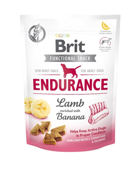 Brit Care Dog Functional Snack Endurance Lamb - funkcjonalny przysmak dla psa z jagnięciną 150g
