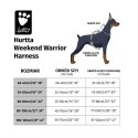 Hurtta Weekend Warrior Harness Eco Hedge - pochodzące z recyklingu szelki dla aktywnych psów