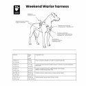 Hurtta Weekend Warrior Harness Eco Hedge - pochodzące z recyklingu szelki dla aktywnych psów