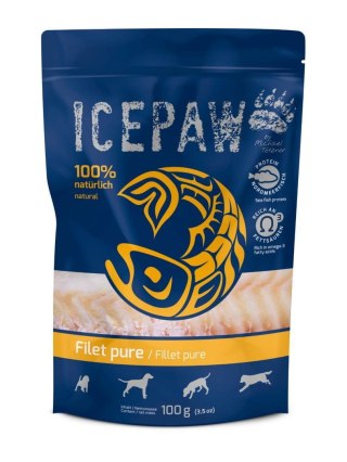 Filet z dorsza, mokra karma dla psów (100g) ICEPAW