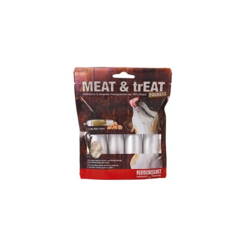 MEATLOVE Meat&Treat Pockets - przekąska w formie kiełbasek do krojenia, konina