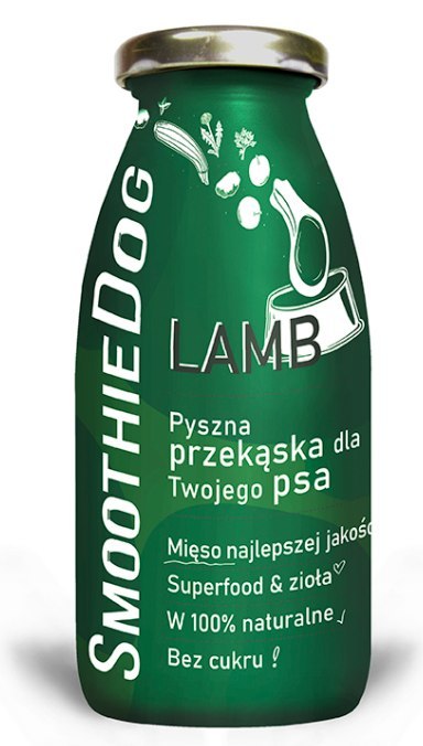 SmoothieDog - naturalna, płynna przekąska dla psów, jagnięcina