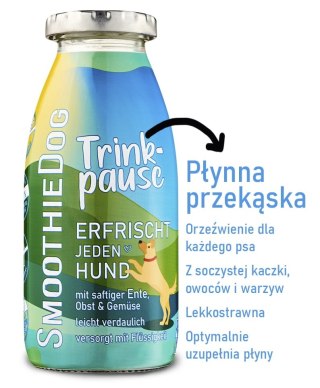 Naturalna, płynna przekąska dla psów z kaczką, SmoothieDog