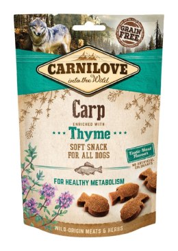 CARNILOVE Soft Snack - miękkie przysmaki dla psa z karpiem i tymiankiem (200 g)