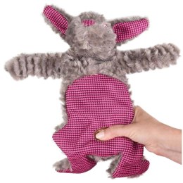 Flamingo Rabbit 31cm - zabawka dla psa- szeleszczący królik z ruchomymi łapkami