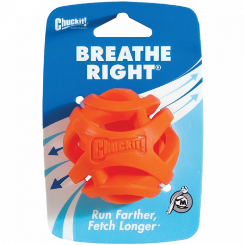 ChuckIt! Breathe Right Fetch Ball M - miękka piłka ażurowa dla psa