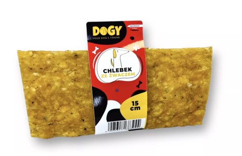 DOGY - Chlebek ze żwaczem gryzak dla psa 15cm