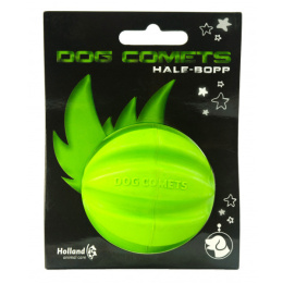 Dog Comets Halley M (6cm) - waniliowa, kauczukowa piłka dla psa, zielona