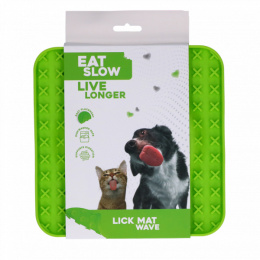 Eat Slow Lovely Green mata dla psa do lizania
