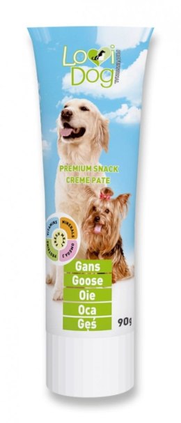 Lovi Dog Snack Creme 90g - pasztet dla psa w tubce, z gęsią