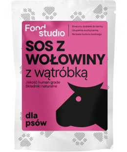 SOS dla psów z WOŁOWINY z wątróbką 100ml, Food Studio Chefs