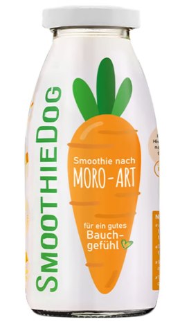 SmoothieDog Moro-Art marchwianka - naturalna, płynna przekąska dla psów