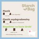 StarchBag – BIOworki na odchody 8 x 15 szt. – niebieskie