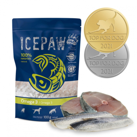 Filet z makreli i śledzia, mokra karma dla psów (100g) ICEPAW