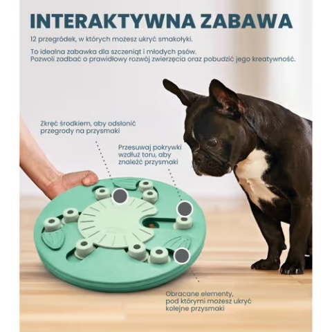 Interaktywna gra logiczna dla psa, poziom 3, Dog Worker, Nina Ottosson Interaktywna gra logiczna dla psa, poziom 3, Dog Worker, Nina Ottosson
