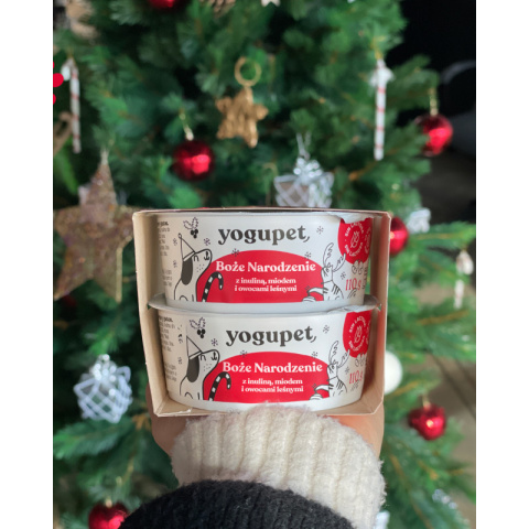 Yogupet Xmas Boże Narodzenie dla psa i kota 2x 110g