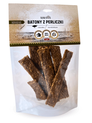 Przysmak dla psa, baton z perliczki 100g. SLOW DOG